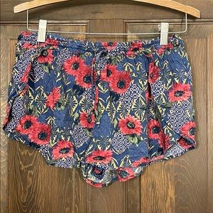 Abercrombie and Fitch flower shorts